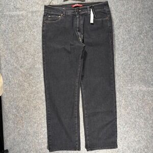 Vitamina Jeans Deluxe Edition Made in Italy Charcoal Straight Sz 52 (36x31)